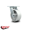 Service Caster 5 Inch Semi Steel Wheel Swivel Caster with Roller Bearing SCC-30CS520-SSR